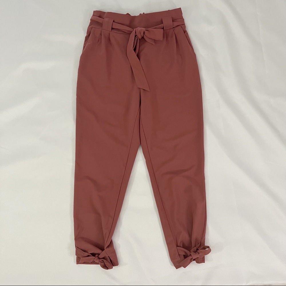 Grace Karin paper bag trousers